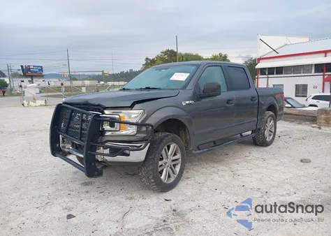 2018 Ford F-150 Xlt from USA, damaged, VIN 1FTEW1EP3JFD61821